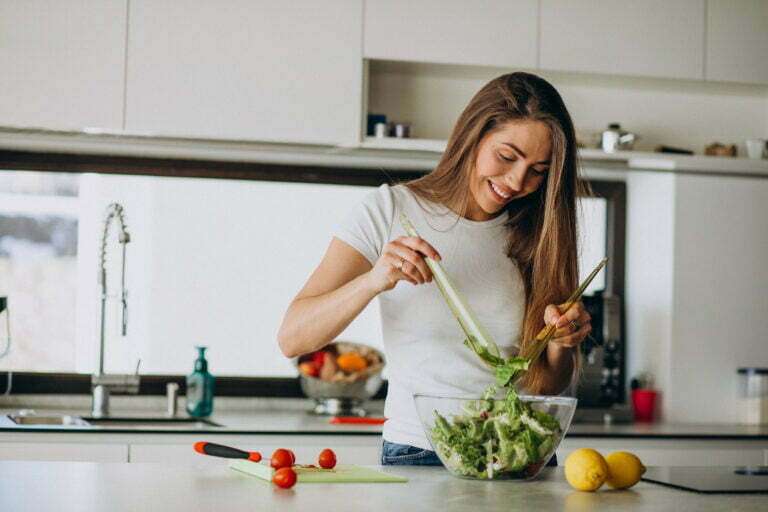 Making-salad