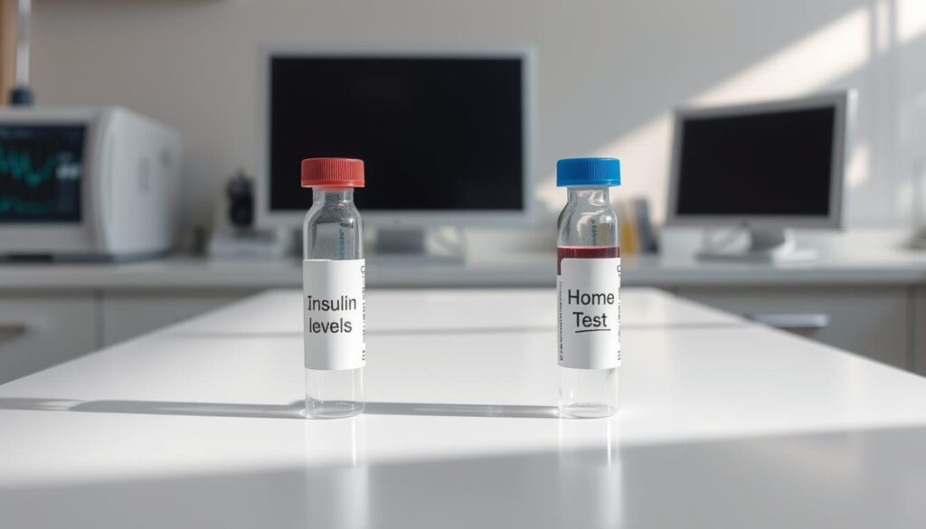 blood test insulin levels comparison